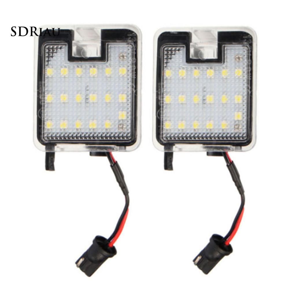 Bộ 2 Đèn Led 18 Smd Siêu Sáng Gắn Gương Chiếu Hậu Xe Hơi Ford Kuga Focus Mondeo