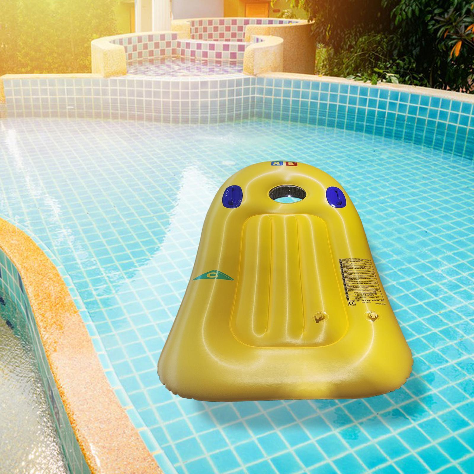 Kids Inflatable Surfboard Portable Toy Surf Kickboard