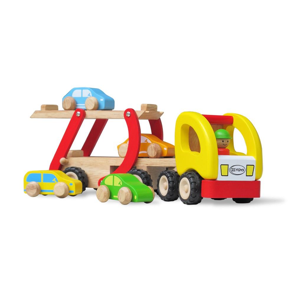 Đồ chơi gỗ Xe hai tầng | Winwintoys 67292 | Phát triển vận động và trí tưởng tượng | Đạt tiêu chuẩn CE và TCVN