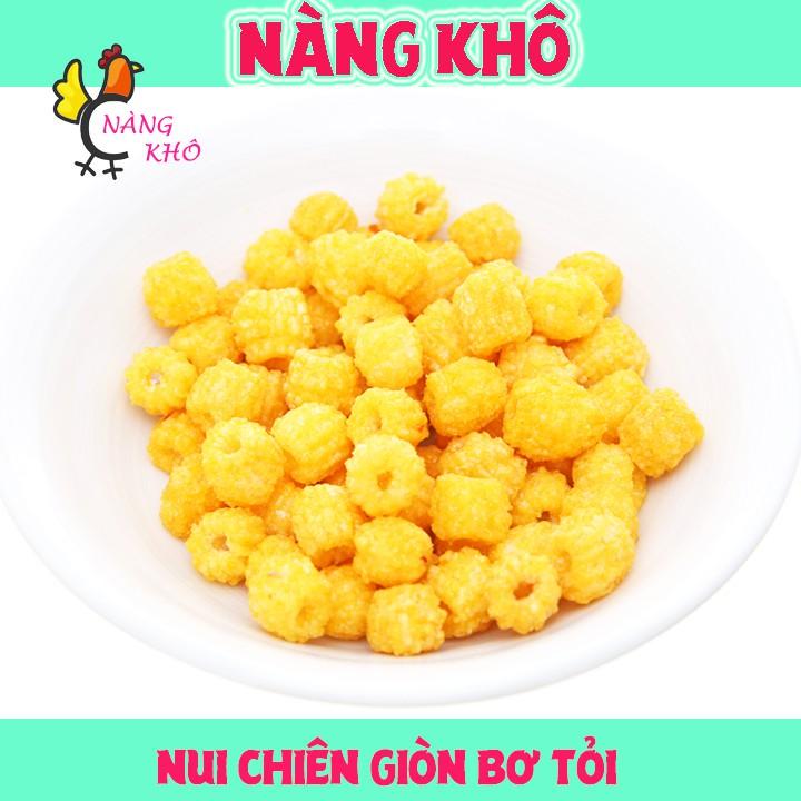 Nui chiên giòn bơ tỏi | Đồ ăn vặt Nàng Khô