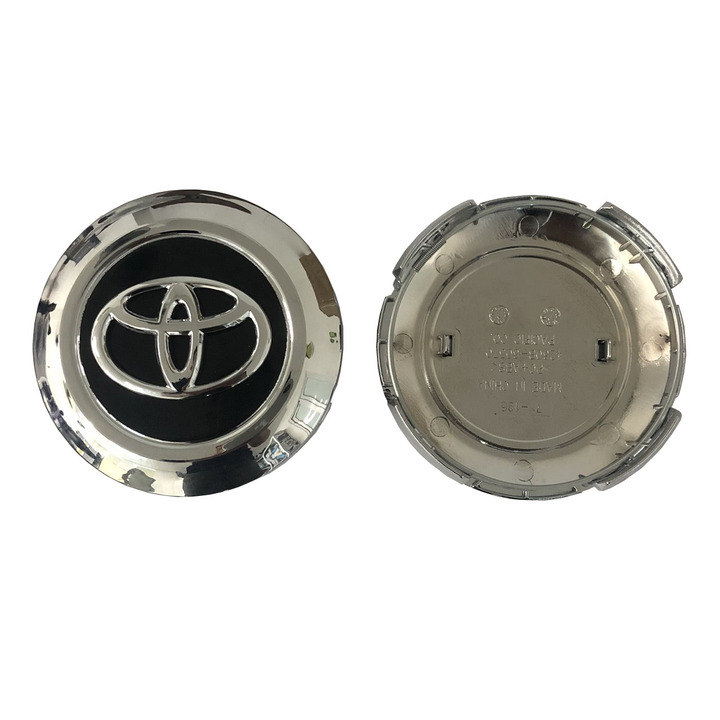 Logo chụp mâm, ốp lazang bánh sau xe ô tô Toyota Land Cruiser TY-196T, đời xe từ 2018-2020, bản 2016 VX, AT - Đường kính 9.5cm