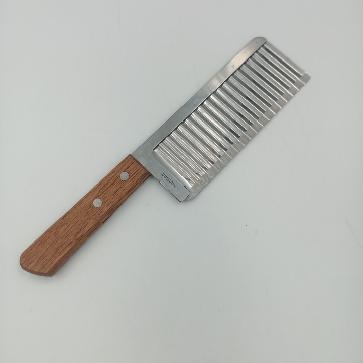 Dao cắt lát, tỉa sóng củ quả bằng inox MUMAREN 414