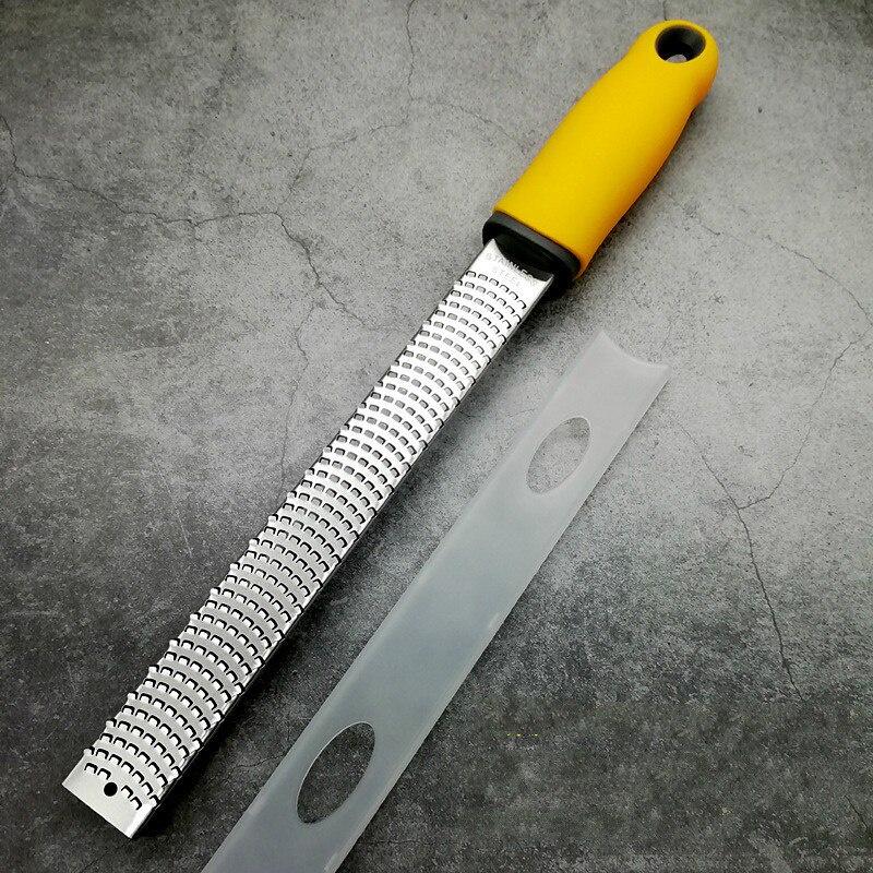 Citrus Lemon Zester & Cheese Grater-Parmesan Cheese, Lemon, Ginger, Garlic, Nutmeg, Chocolate, Vegetables, Fruits, kitchen tools