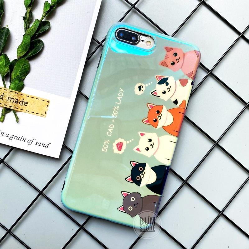 Ốp Lưng Dẻo In Phủ Bóng Nhiều Hoạ Tiết Cho Iphone Xsmax / Xs / X / 8 Plus / 7 Plus