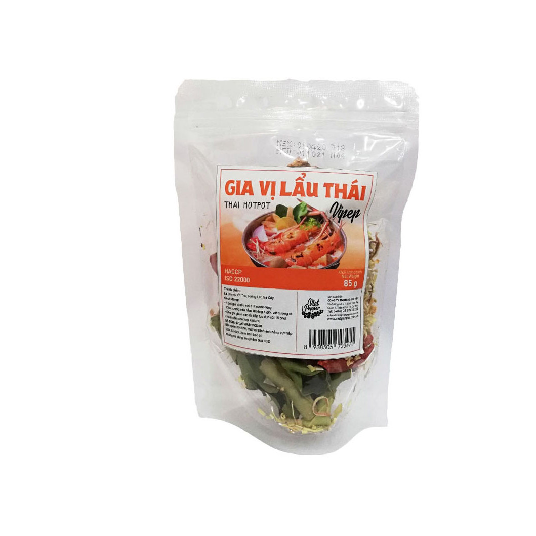 Combo 2 Gói Gia Vị Lẩu Thái Vipep 85gr