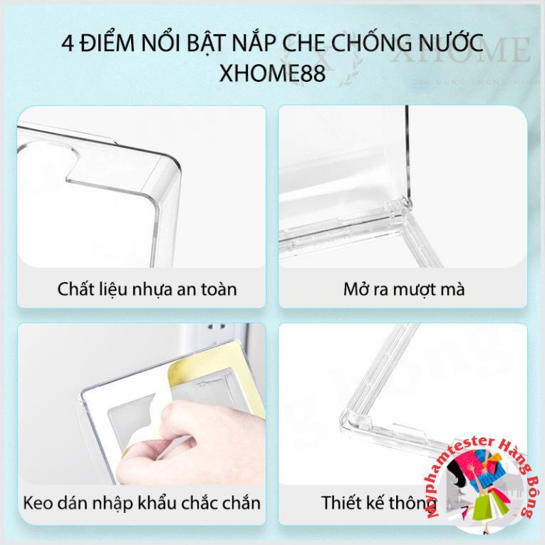 (SIÊU RẺ) Nắp che chống nước ổ điện mang đến nhiều chức năng tiện lợi