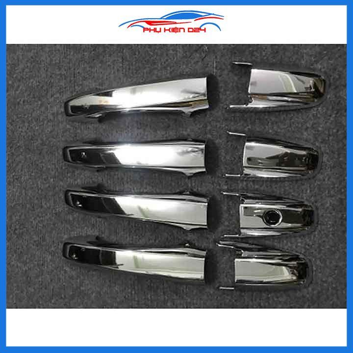 Bộ 4 ốp tay nắm cửa mạ crom Civic 2008-2011, 2012-2015, 2016-2020 sáng bóng chống trầy bảo vệ cửa xe ô tô