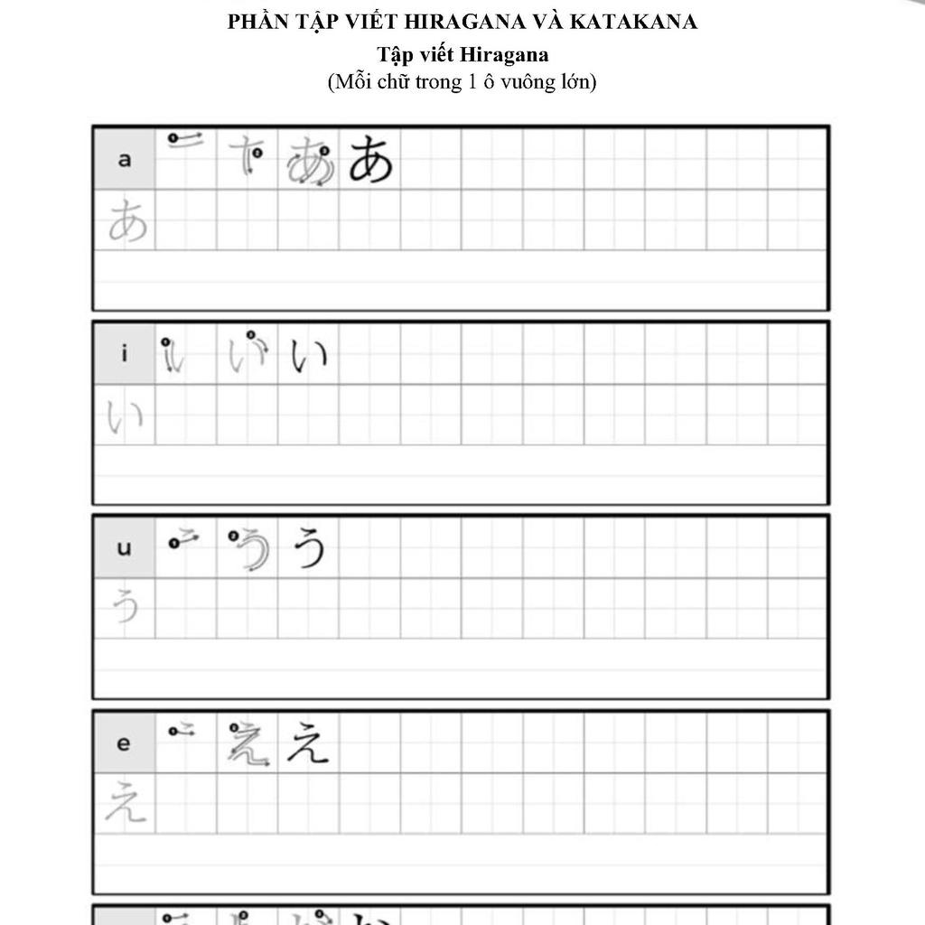 Sách -Combo Sổ tay bắt đầu tiếng Nhật 3 trong 1 &amp; Sổ ghi chép- Biết giao tiếp ngay sau khi học