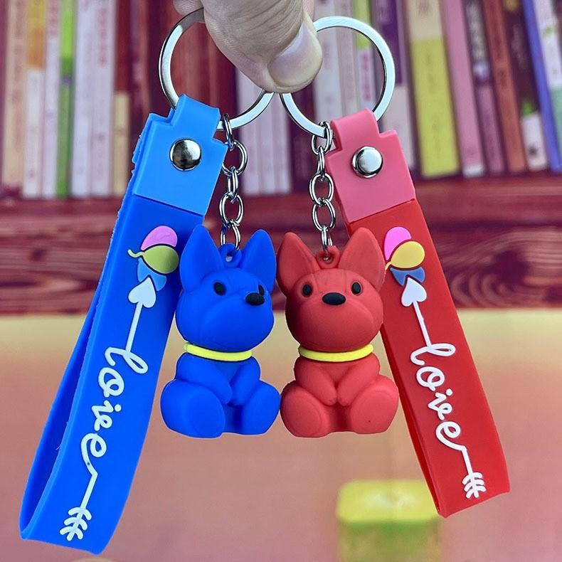 PVN50954 Móc khóa cún Hàn quốc hoạt hình dễ thương đủ màu sắc