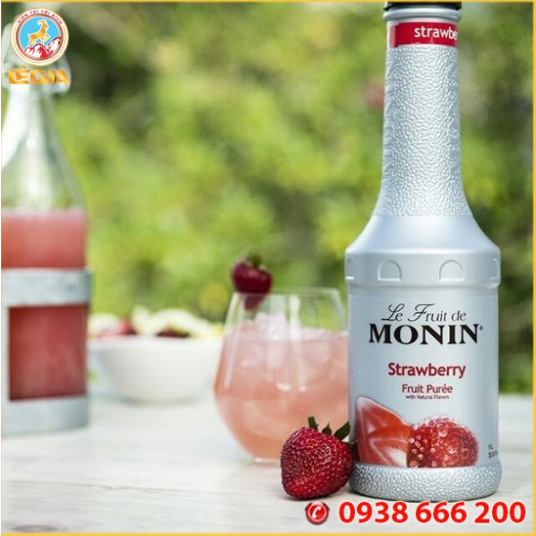 Mứt Sệt Dâu MONIN 1l (LE FRUIT DE MONIN STRAWBERRY)