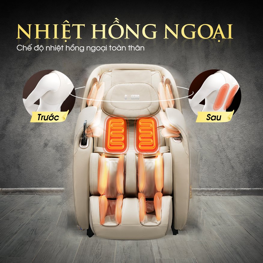 Ghế massage toàn thân Anzani 3D-980L