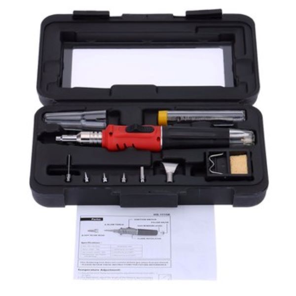 Bút khò hàn gas cao cấp 10 chi tiết HT-1115K