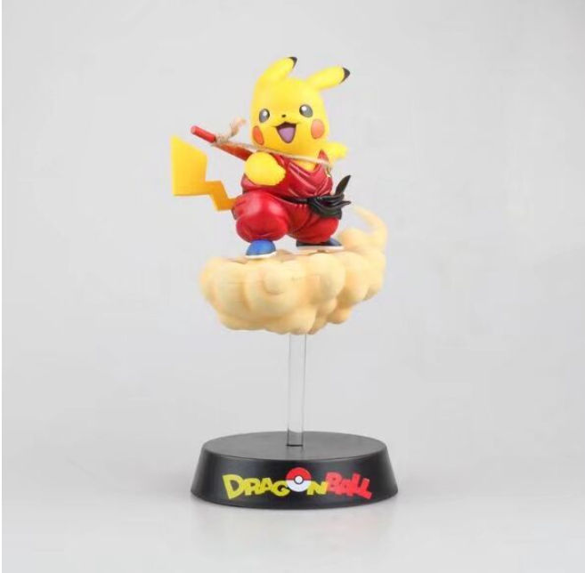 Mô Hình Pokesmon Pikachu songoku cưỡi mây