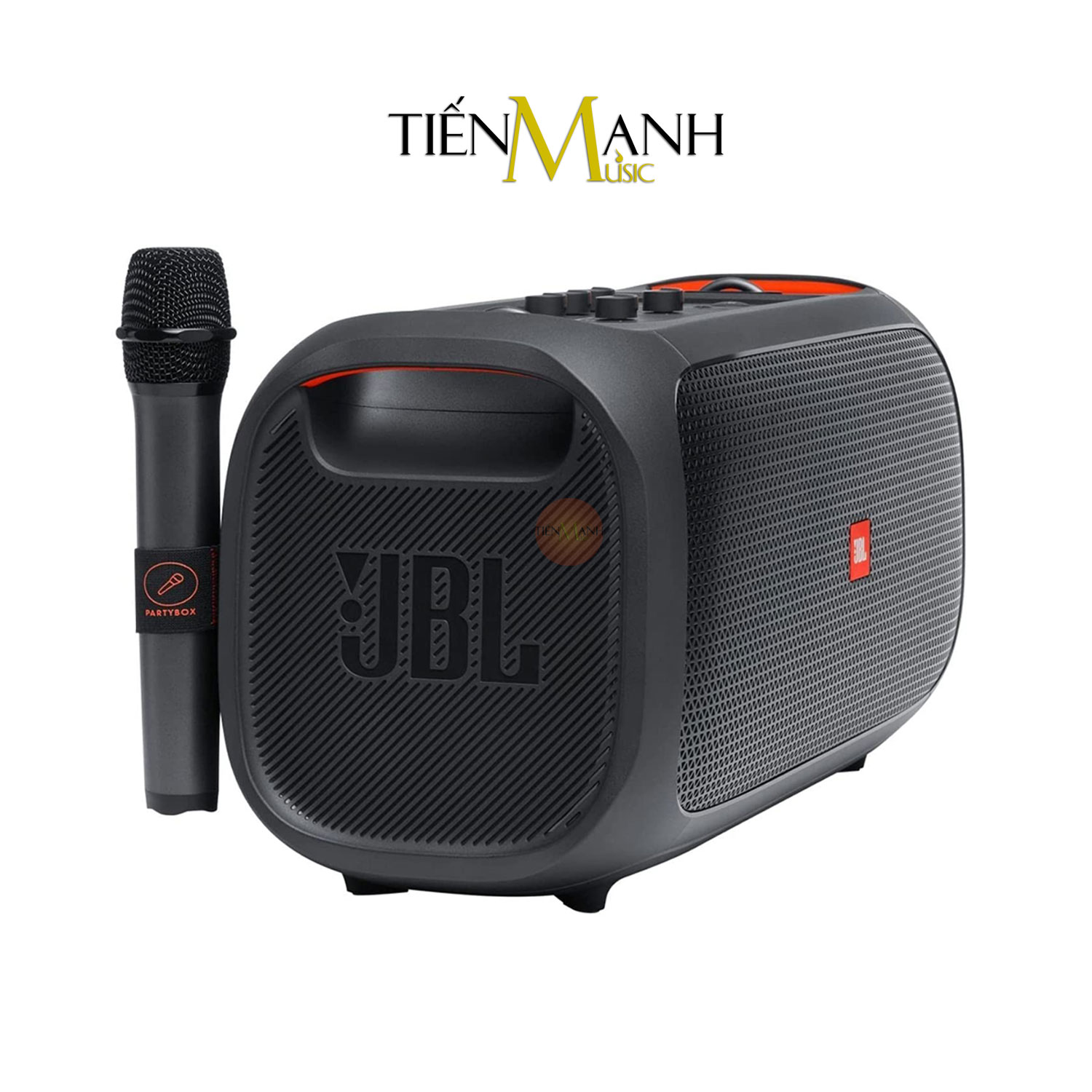 Loa JBL PartyBox On The Go - Loa Nghe Nhạc Di động Karaoke Party Box Speaker Hàng Chính Hãng - Kèm Móng Gẩy DreamMaker