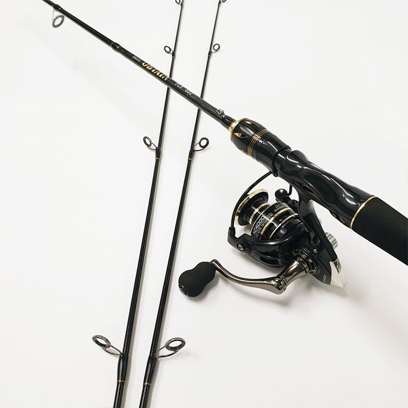 Bộ cần câu lure carbon 2 ngọn máy đứng FVLAD + máy câu Deukio AC4000 tặng nhiều phụ kiện dùng ngay mã BCM17- Đứng