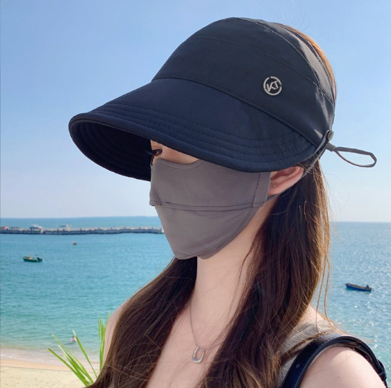 Mũ nữ lưỡi trai vành vừa phong cách Hàn, nón đi nắng chống tia cực tím cao cấp