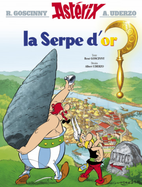 Truyện Tranh Tiếng Pháp - Astérix Tome 02 - Asterix - La Serpe Dor