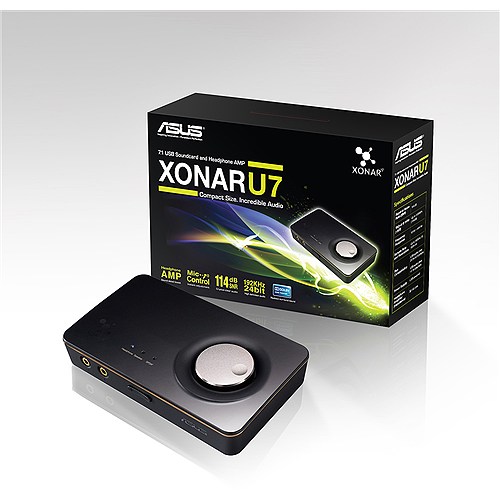 Card sound âm thanh ASUS Xonar U7 MKII 7.1 USB - Hàng Chính Hãng