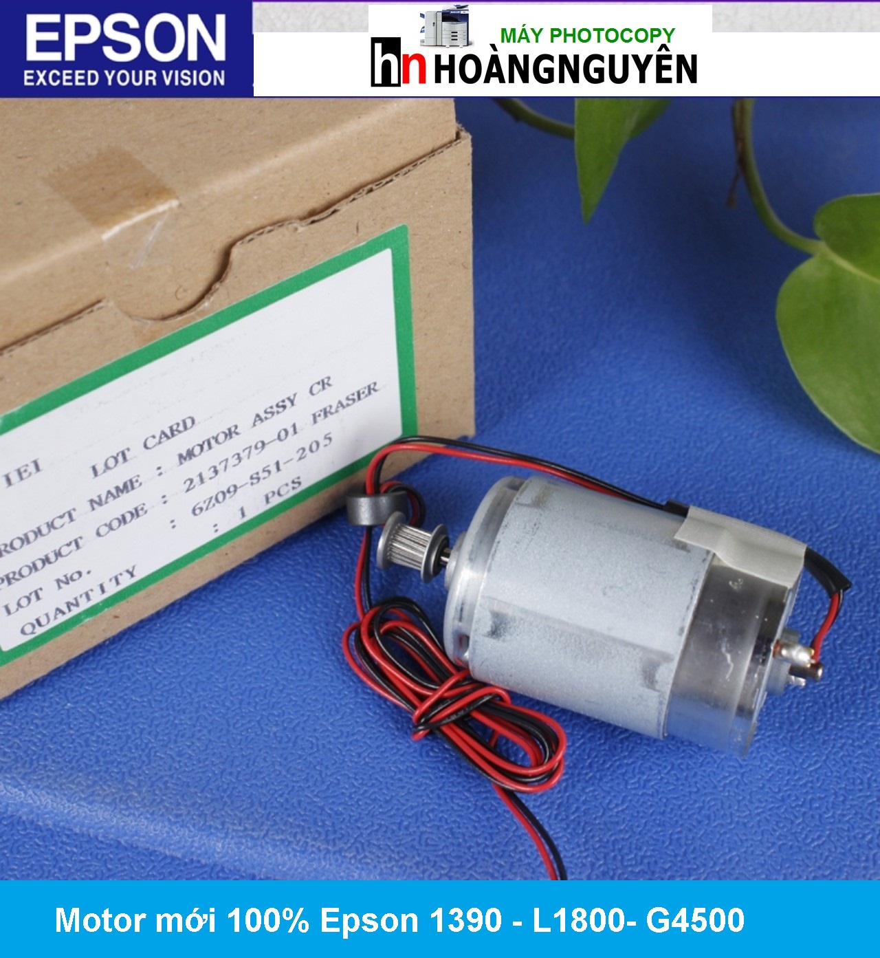 Motor kéo Epson A3 1390/1400/1430/L1800 mới 100%