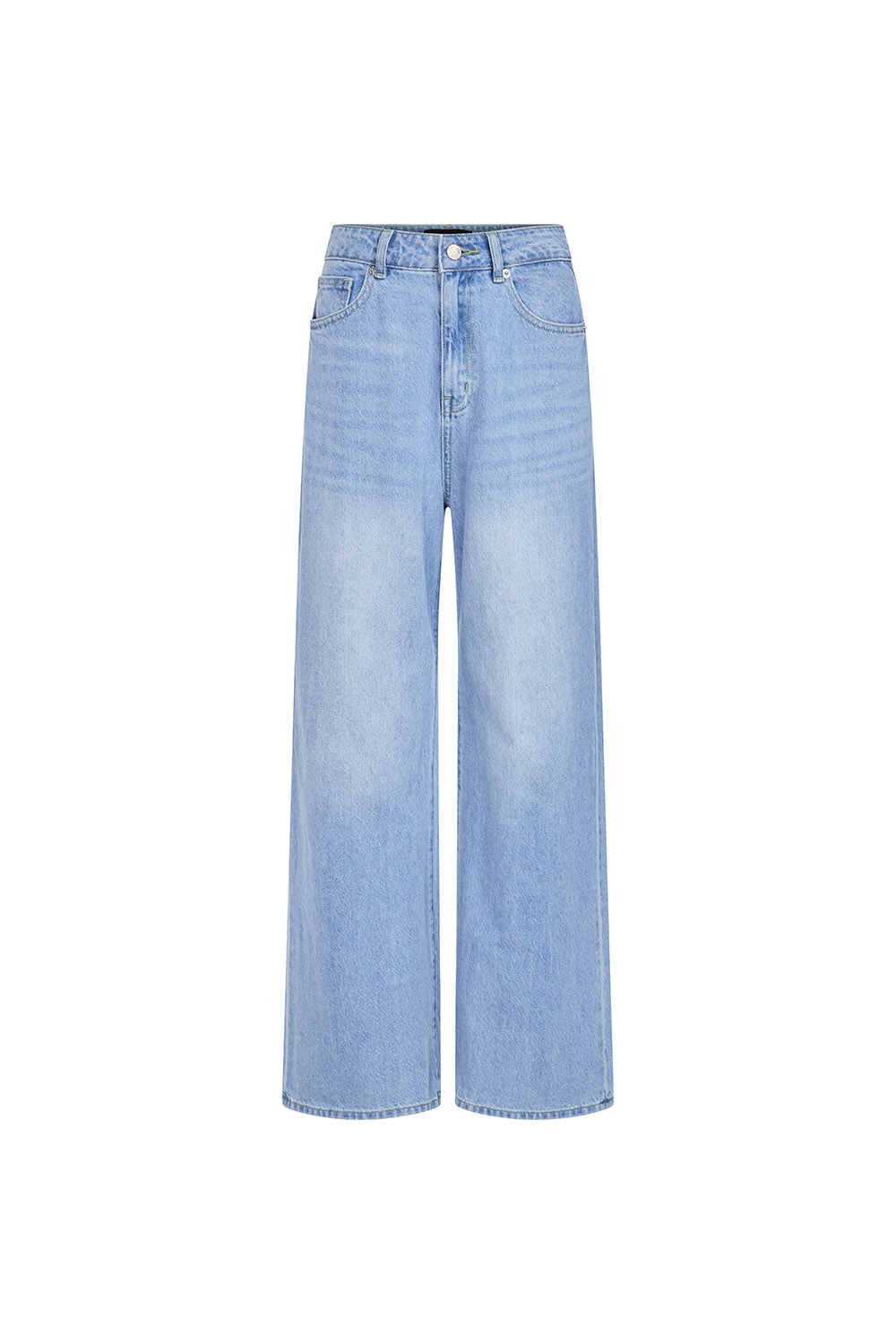 DOTTIE - Quần jeans dài ống rộng - Xanh nhạt - Q0310