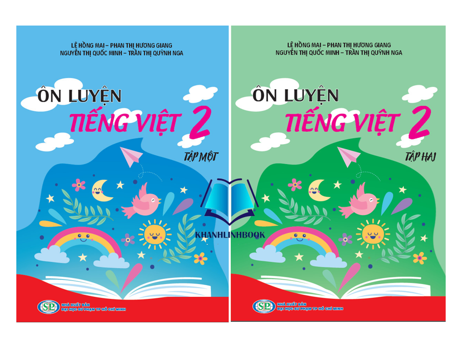 Sách - Combo Ôn luyện Tiếng Việt lớp 2 - tập 1 + 2 (KP)