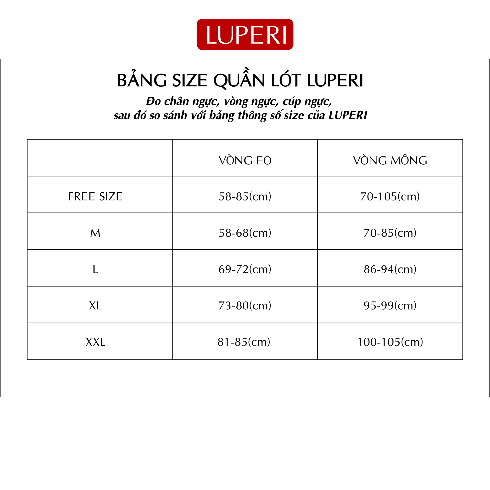 Quần Lót Nữ Tàng Hình Cạp Cao Luperi SP754 Không Đường May Mềm Mịn, Co Giãn, Không Lằn Mông, Kháng Khuẩn, Khử Mùi Tốt