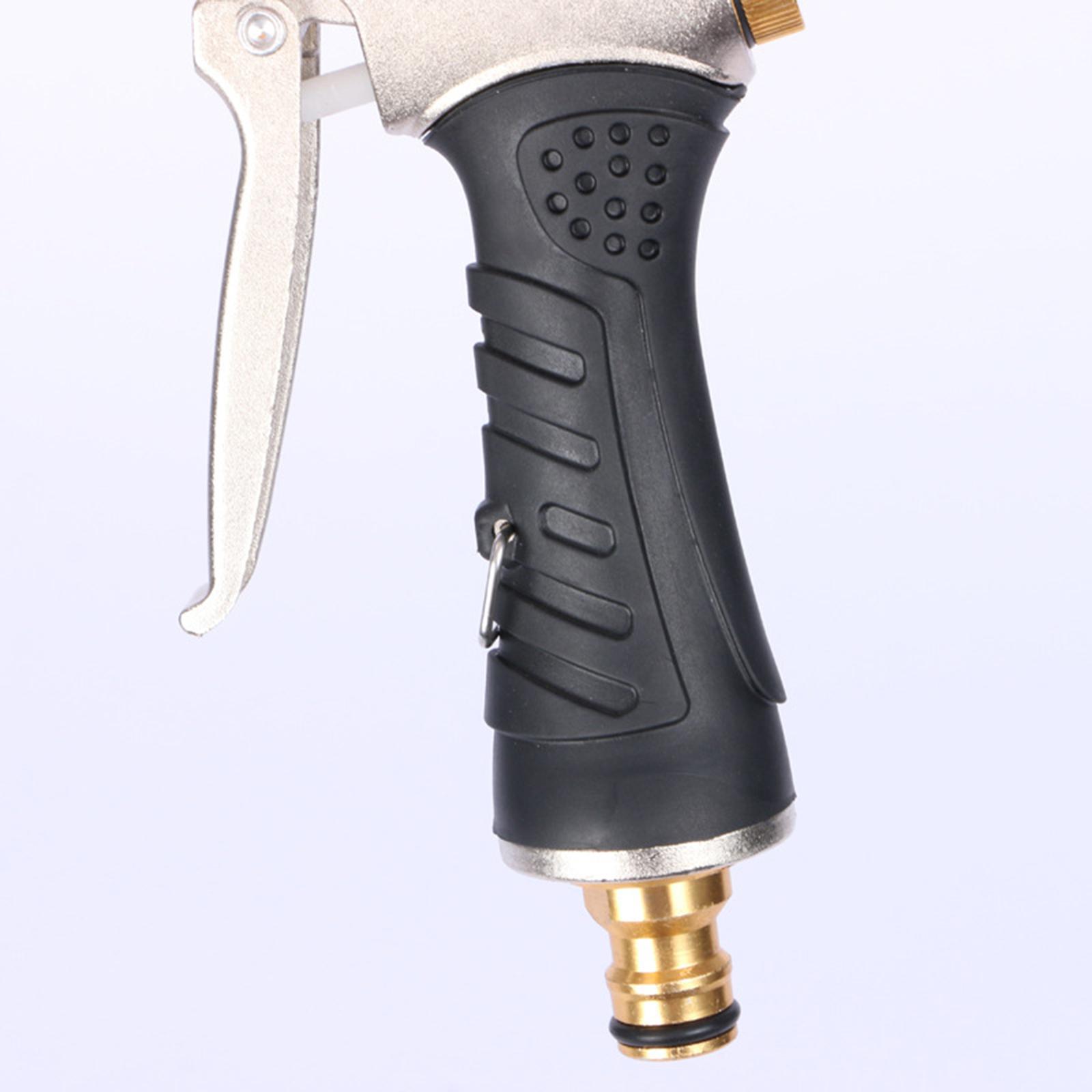 Upgrade Garden Hose Nozzle Sprayer, Heavy Duty Metal Handheld Water Nozzle High Pressure in 3 Spraying Modes for Car Washing, Patio and Pet