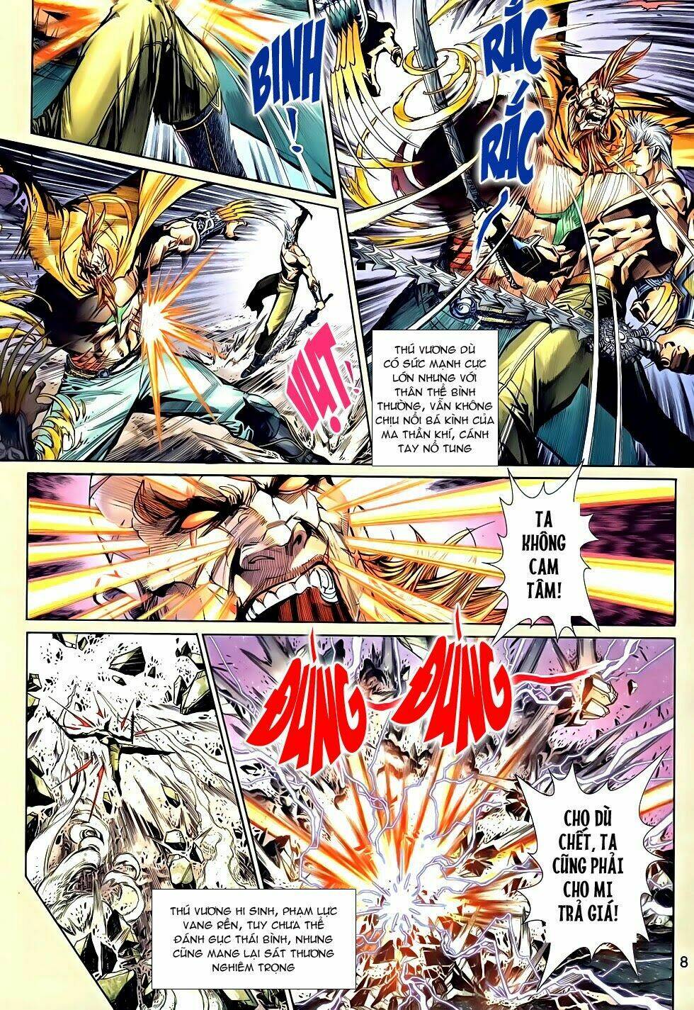 thần binh tiền truyện 2 - truyền thuyết bất diệt chapter 21 8