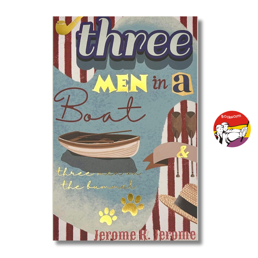 Sách - Three Men in a Boat and Three Men on the Bummel by Jerome K. Jerome | Sách ngoại văn