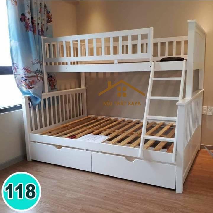 Giường 2 Tầng Xuất Khẩu BF118 (1m-1m2)