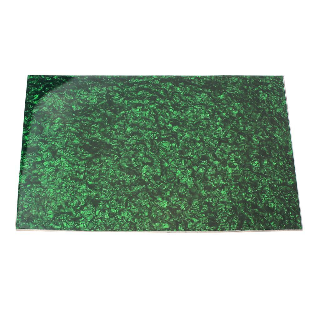2 Pieces  Guitar Blank Scratch Plate Pickguard Sheet Material