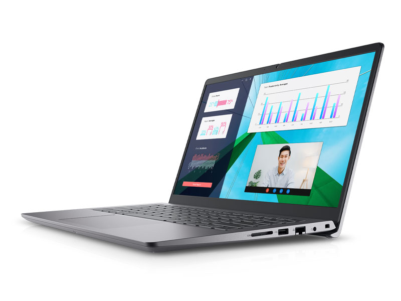 Laptop Dell Vostro 3430 (Core i5 1335U/ 8GB/ 512GB SSD/ Intel Iris Xe Graphics/ 14.0inch Full HD/ NoOS/ Titan Grey/ 1 Year) - Hàng Chính Hãng - Bảo Hành 12 Tháng