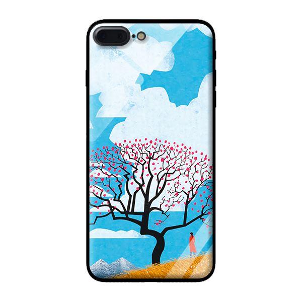 Ốp kính cường lực cho iPhone 7 Plus Cô Đơn - Hàng chính hãng