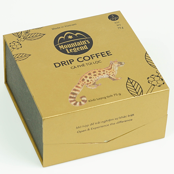 Cà phê chồn túi lọc Mocha Moutain’s Legend 75 gram