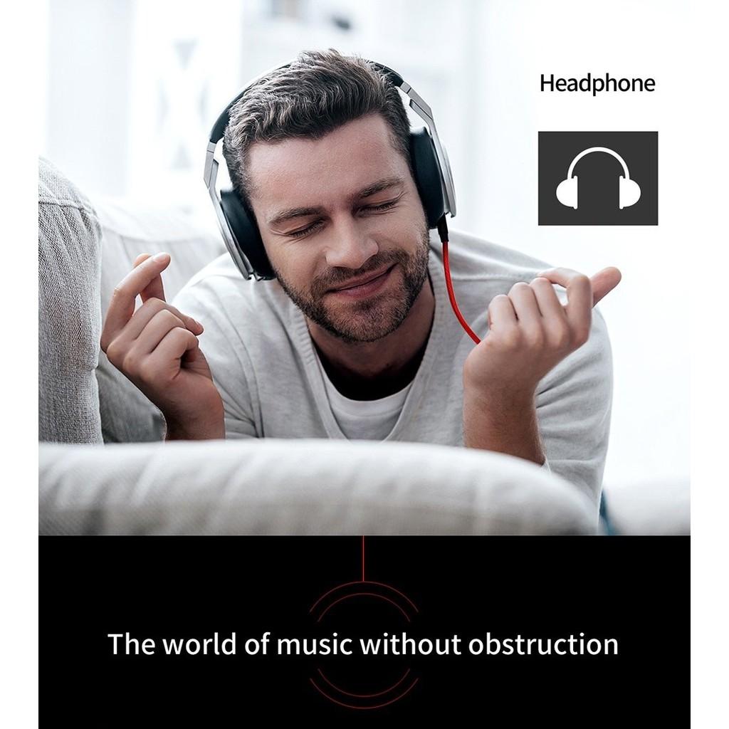 Cáp âm thanh Baseus M30 - AUX Audio 3.5mm - truyền tải âm thanh chất lượng cao- Hàng Chính Hãng