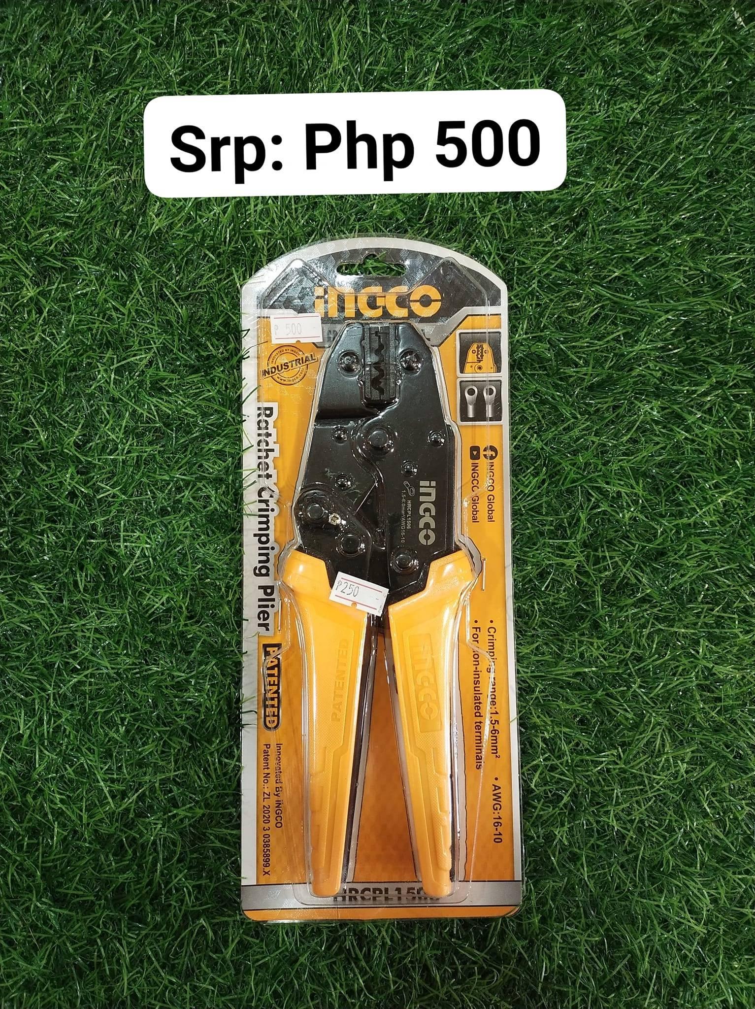 KỀM BẤM COS DÂY ĐIỆN 1,5-6MM2 INGCO HRCPL1506 - HÀNG CHÍNH HÃNG