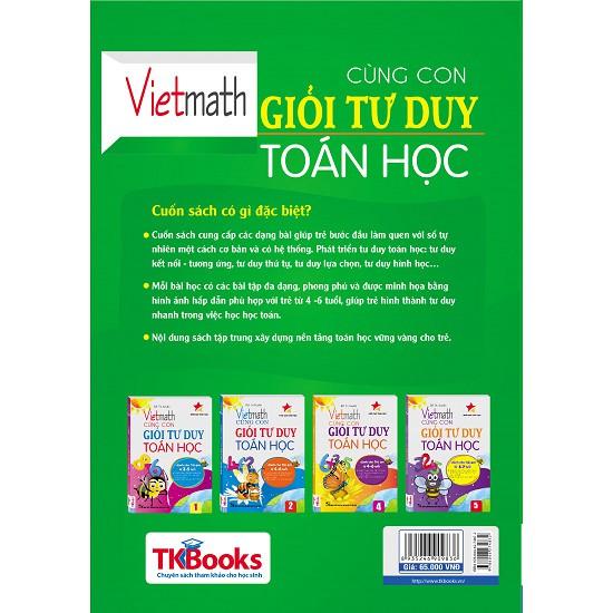 Sách - Vietmath - Cùng Con Giỏi Tư Duy Toán Học Tập 3