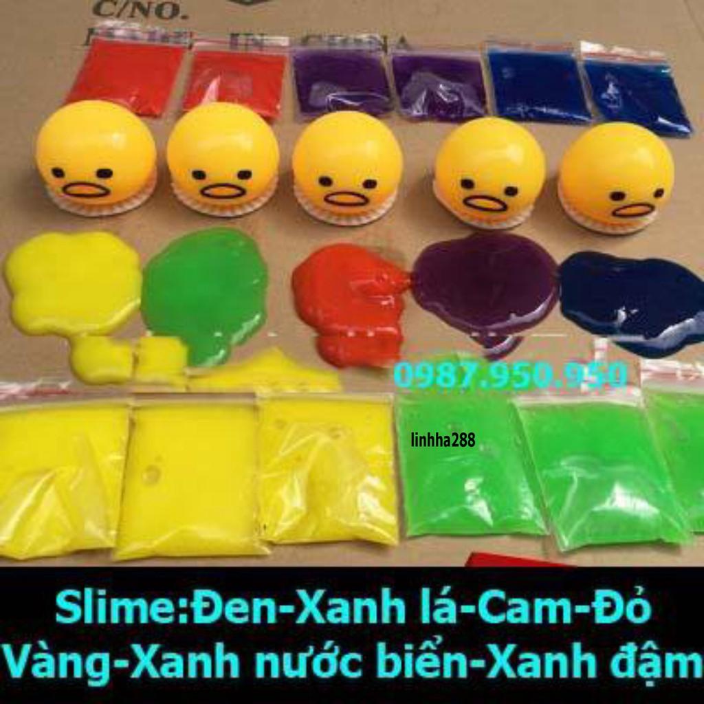 Trứng Biến Thái Gudetama hút nhả slime cực vui nhộn