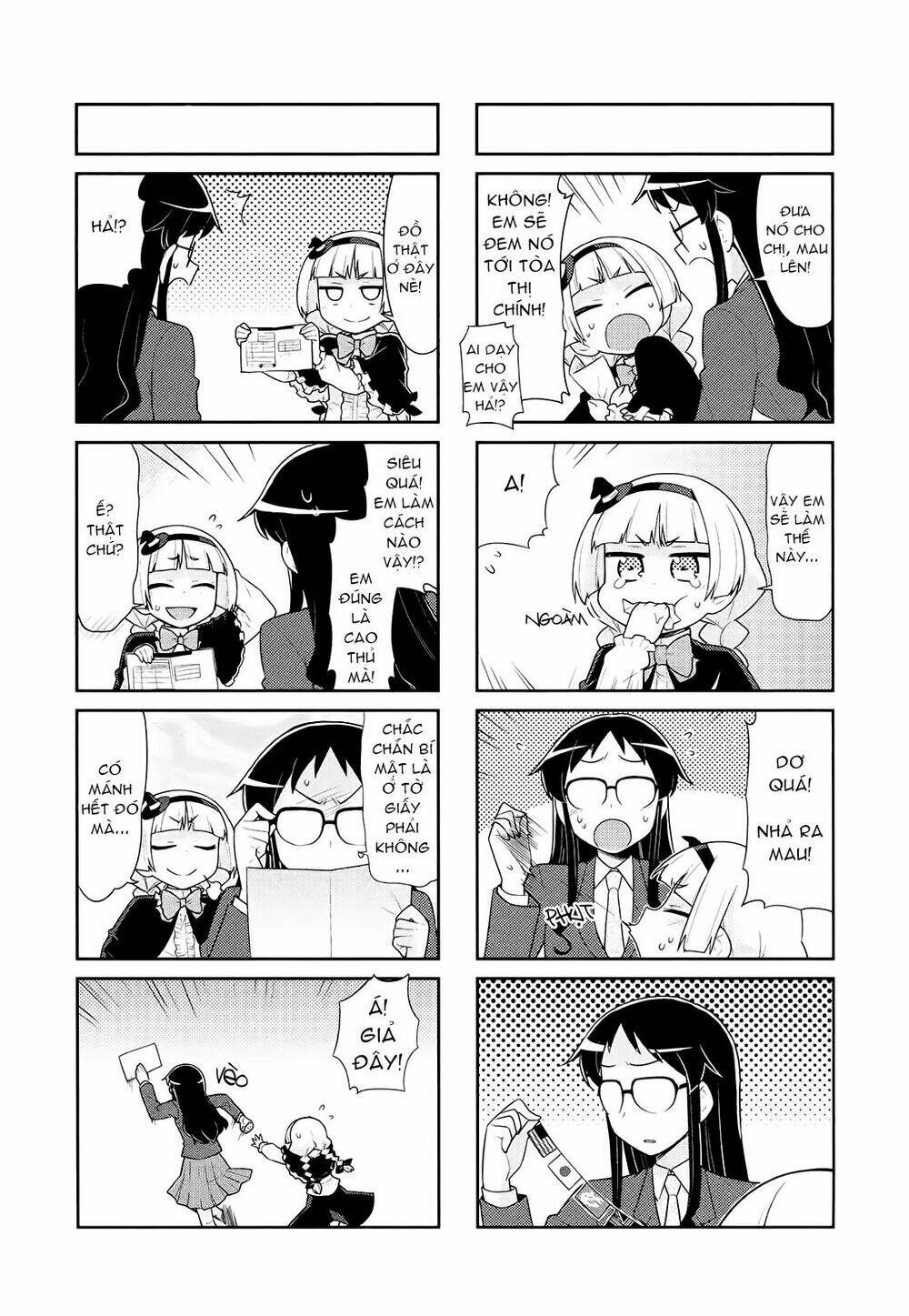 majyo to houki to kurobuchi megane chapter 33 8