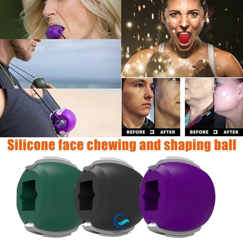 Thể dục silica gel lớp thực phẩm tập thể dục cơ bắp tập thể dục trên cổ Color: Purple