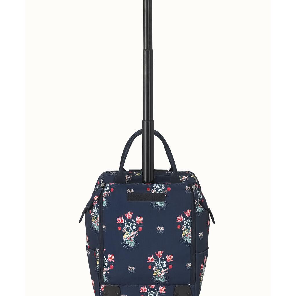 Va li/Frame Wheeled BackPack Spot Bouquet - Navy - 1083392