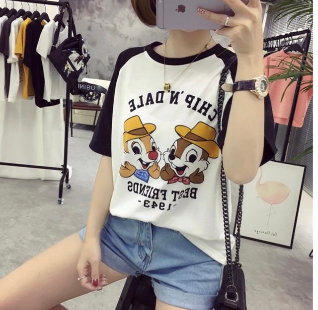 Áo thun Chip chỗ vạch cho con bú sz M L XL XXL