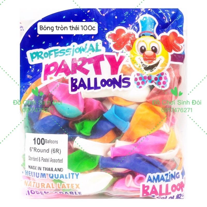 Bong bóng thái tròn nhỏ - combo 500 cái