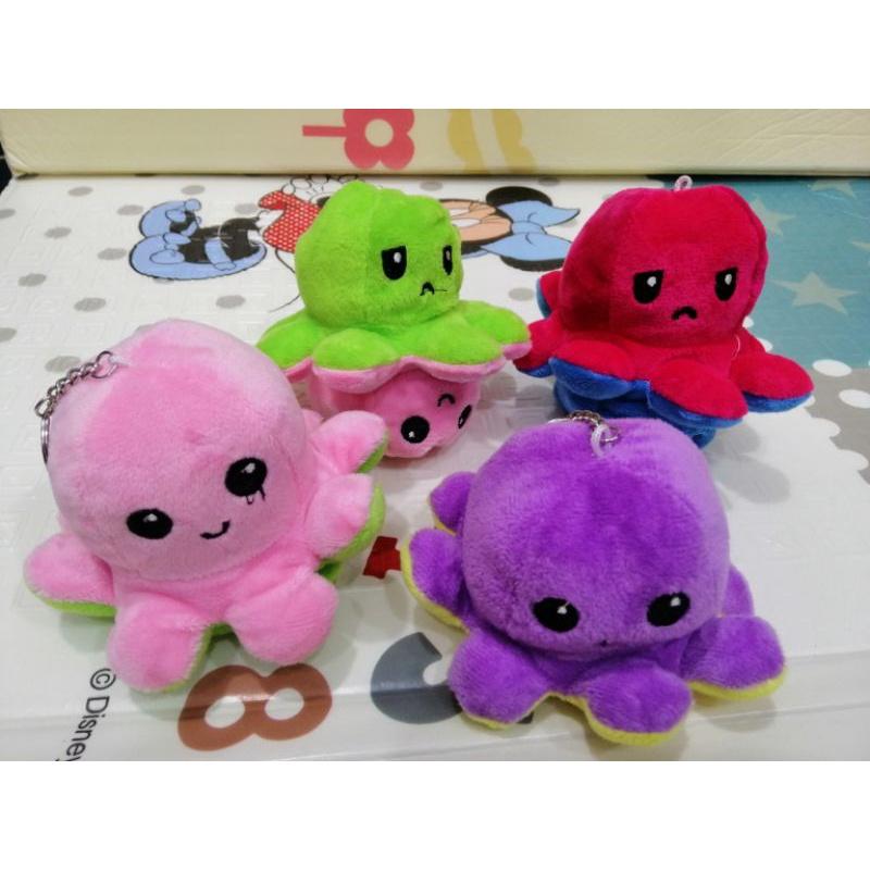 MÓC KHÓA BẠCH TUỘC BIỂU CẢM DỄ THƯƠNG SIZE 12 CM