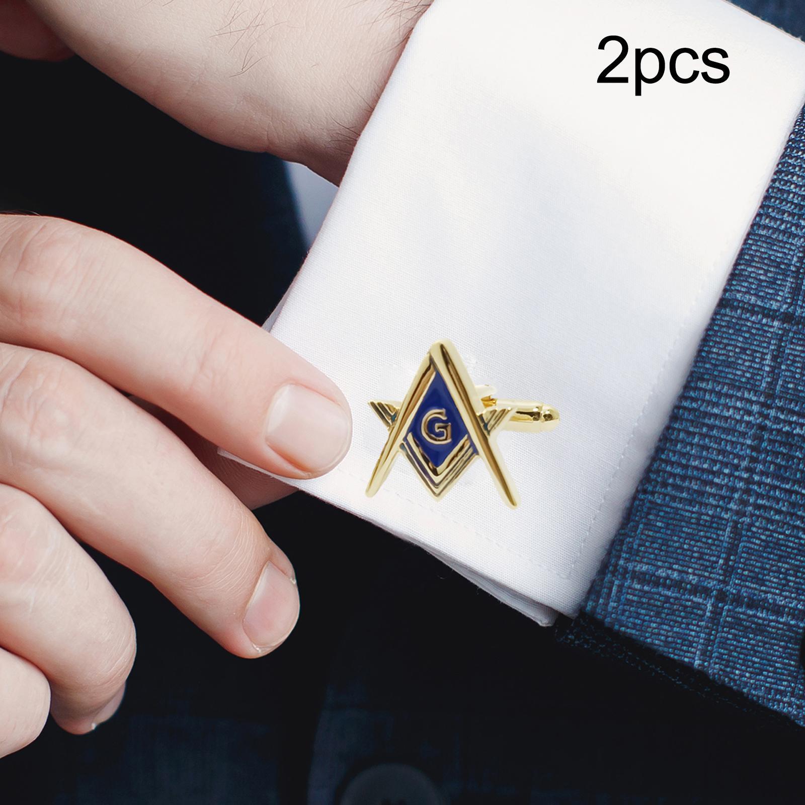 2x Tuxedo Shirt Cufflinks Round Men Cufflinks for Business French Cuff Shirt