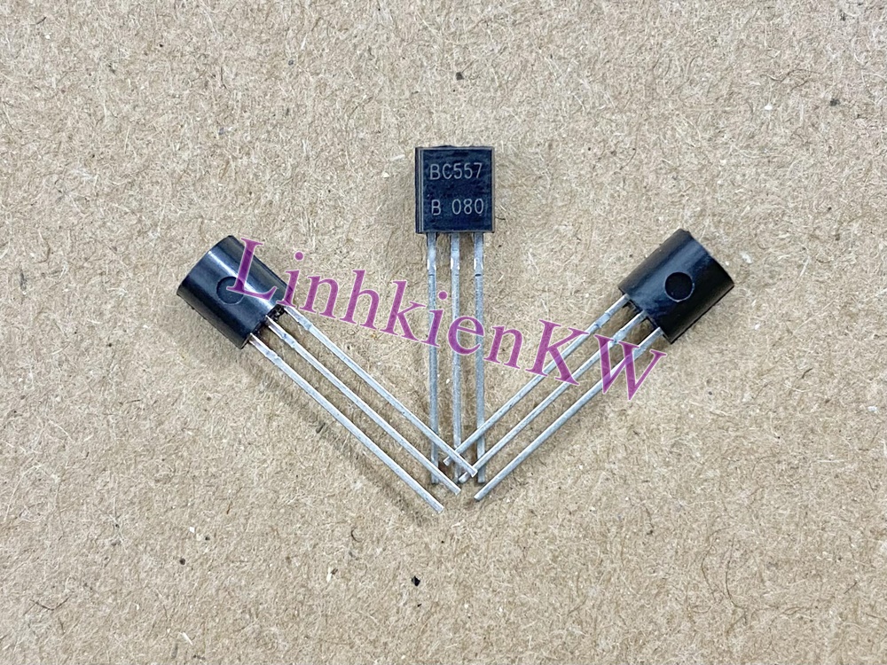 20 cái Transistor BC557 TO-92 PNP mới 100%