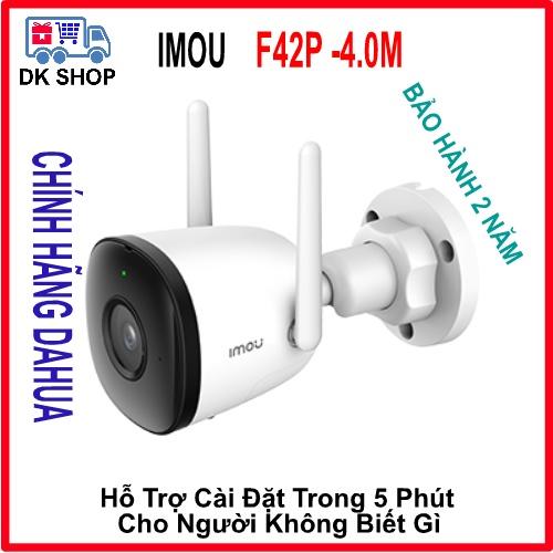 Camera IP WiFi (Dahua) Imou Bullet 2C IPC-F42P 4.0MP| F22P 2.0MP - Ngoài Trời - Chính Hãng - Bảo Hành 2 Năm