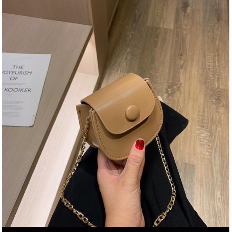 Túi xách nữ mini dây xích thời trang