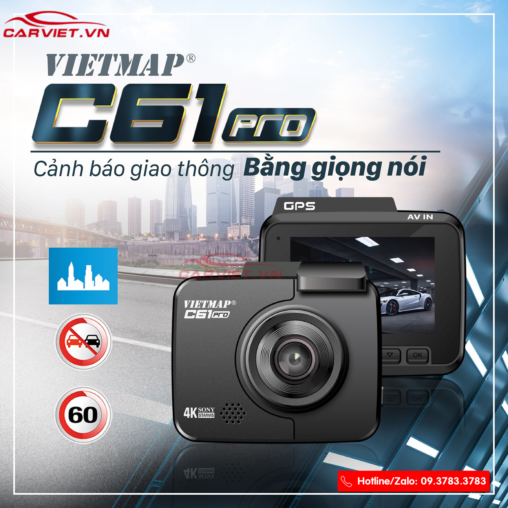 Camera hành trình Vietmap C61 pro