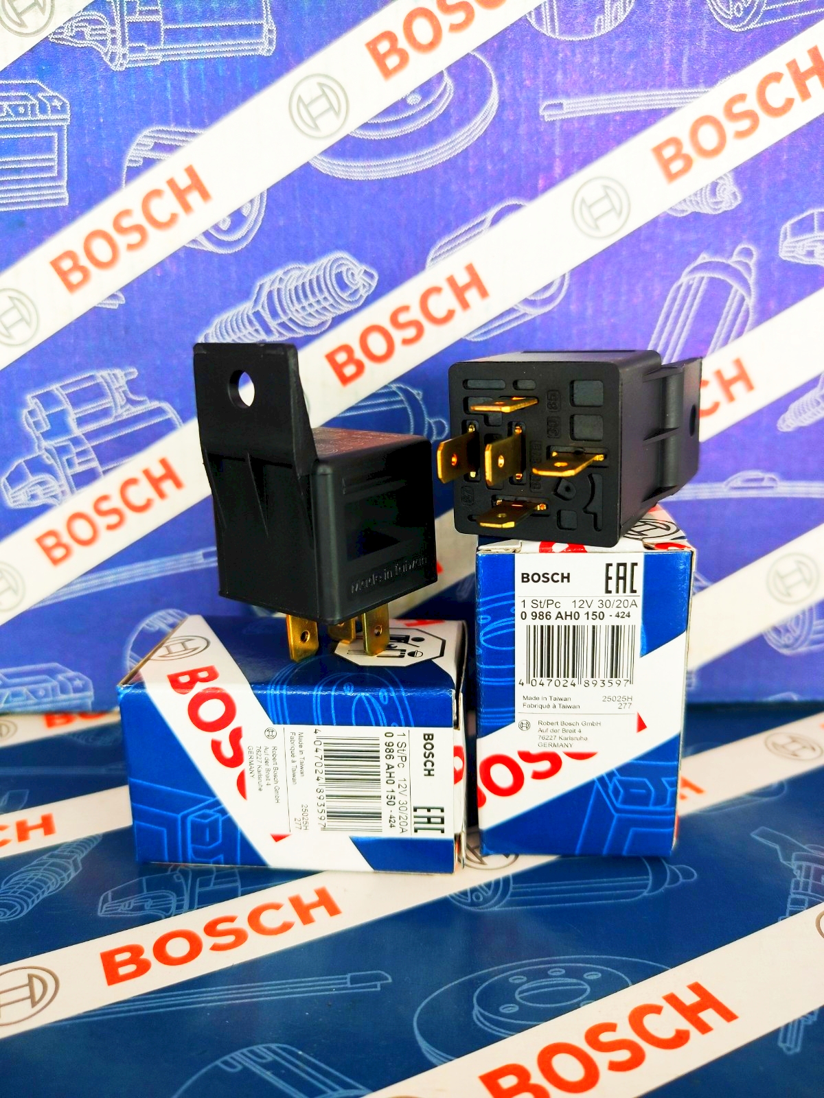 Relay Bosch 5 Chân 12V 30/20A